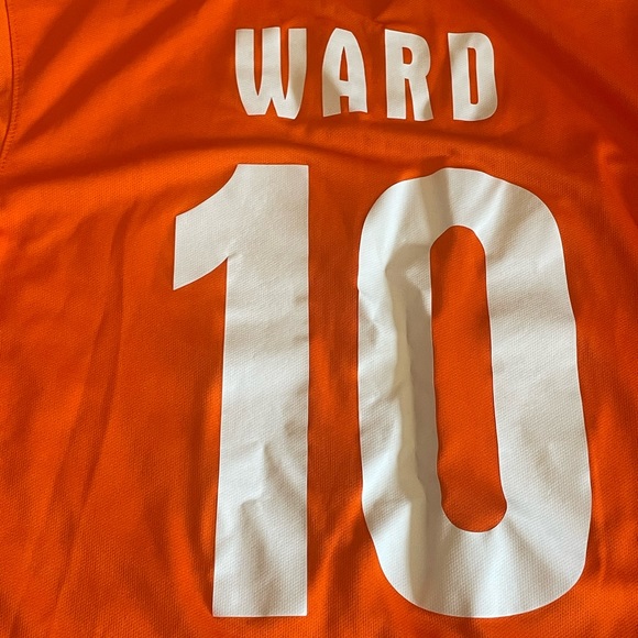 Netherlands 2014 Home Soccer Jersey by Nike, Ward #10, Orange, Men's Medium - Picture 7 of 7